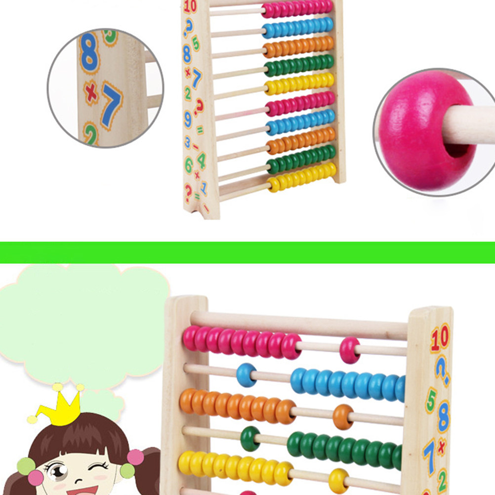 إطار حساب خشبي بعشرة صفوف مع خ - مراجعة Kids Educational Computer وسعره