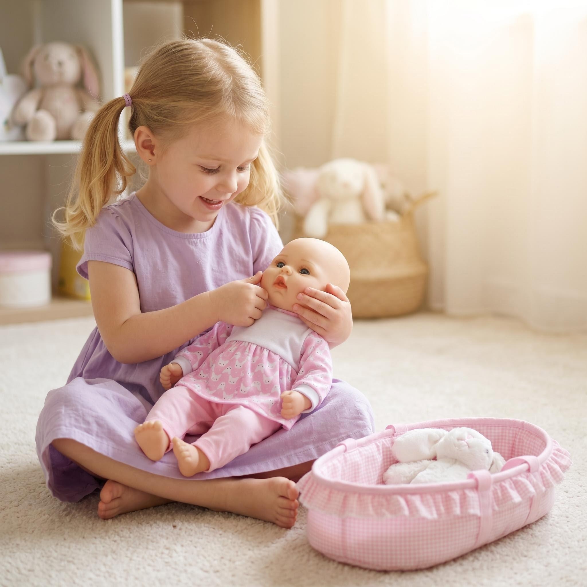 دمية أطفال ناعمة بطول 18 بوصة  - مراجعة Kids Joy Education وسعره