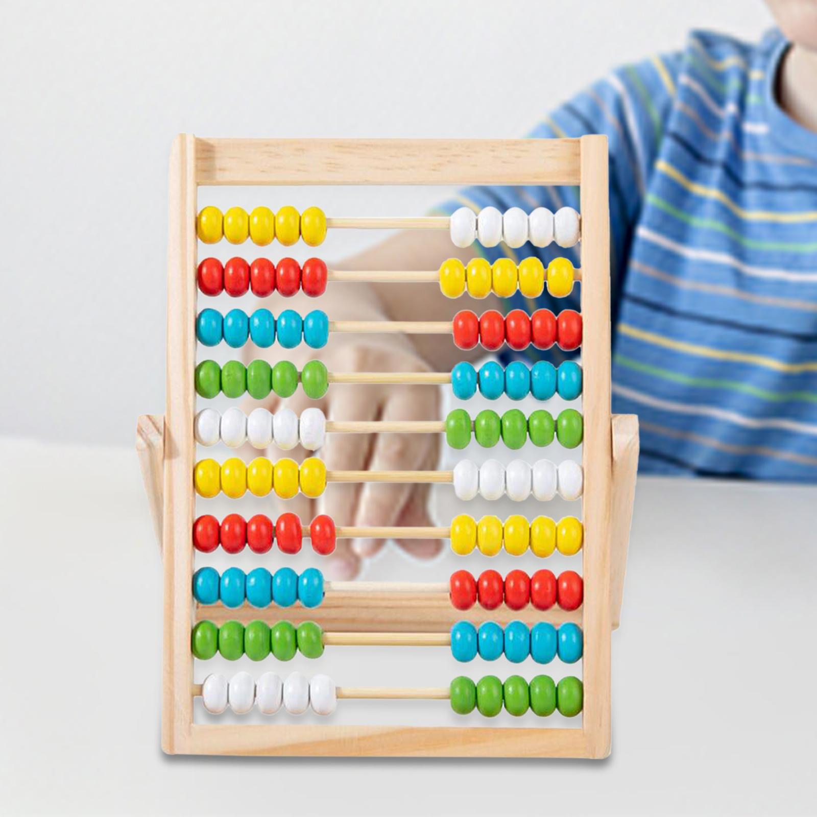 إطار عد خشبي متعدد الألوان، لع - مراجعة Kids Education Center وسعره