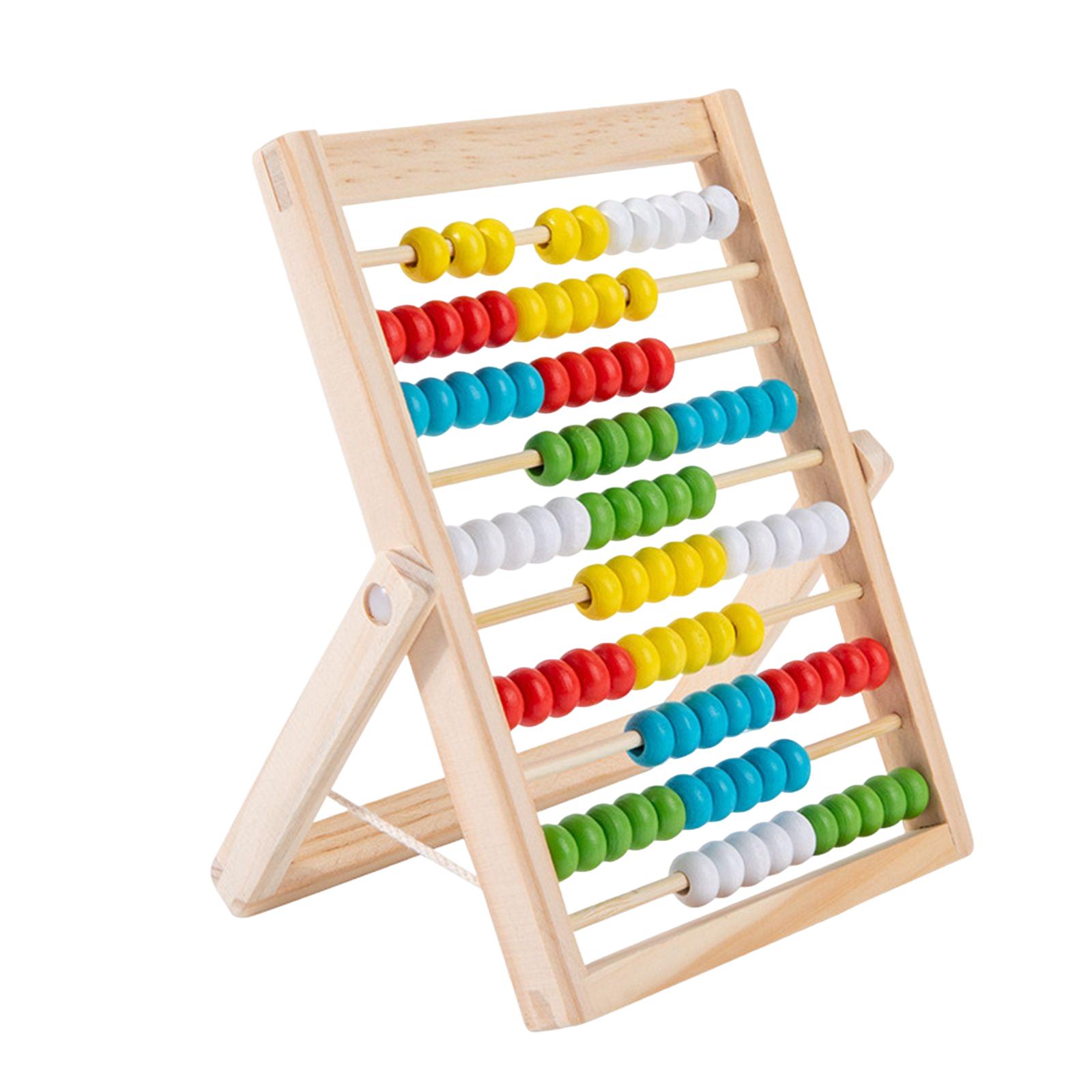 إطار عد خشبي متعدد الألوان، لع - مراجعة Kids Education Center وسعره