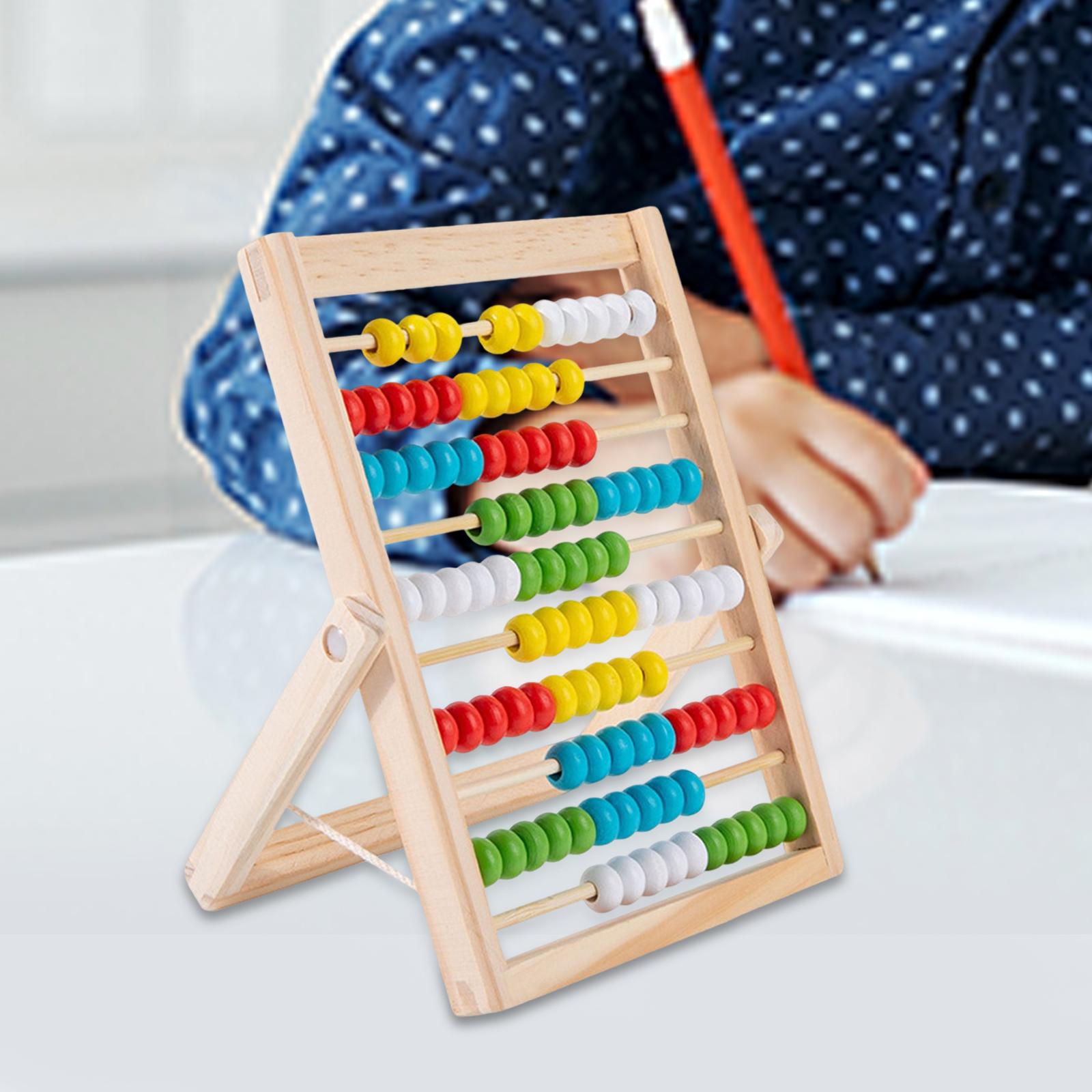 إطار عد خشبي متعدد الألوان، لع - مراجعة Kids Education Center وسعره
