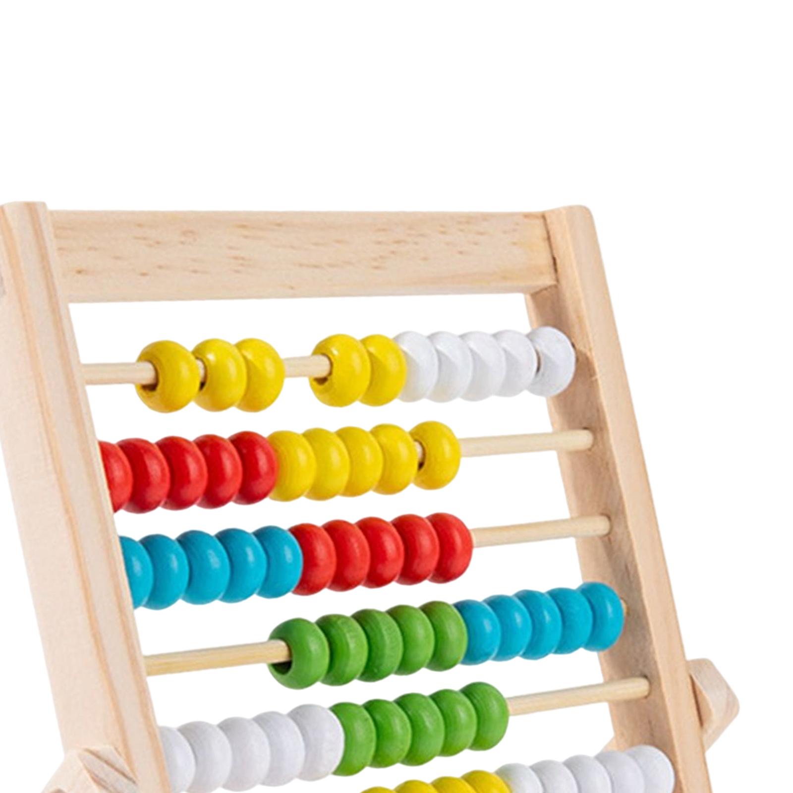 إطار عد خشبي متعدد الألوان، لع - مراجعة Kids Education Center وسعره