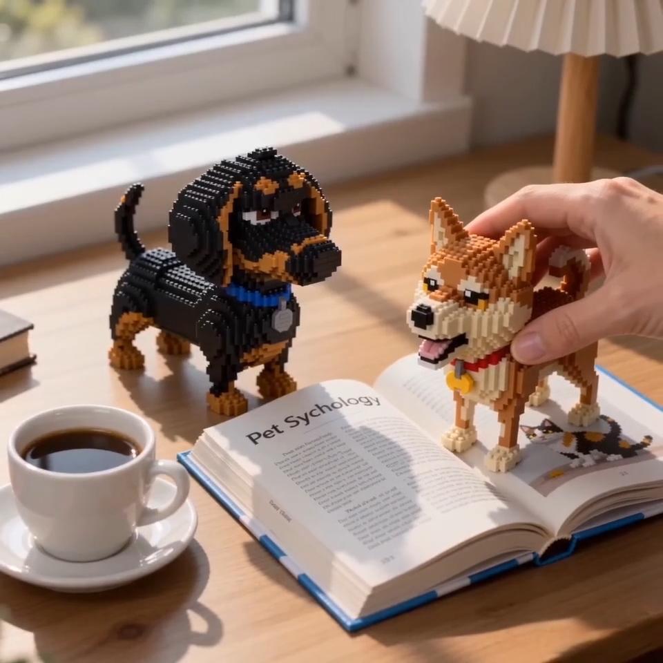نموذج KNEW BUILT Shiba Inu Dog - مراجعة Kids Education Recreation وسعره
