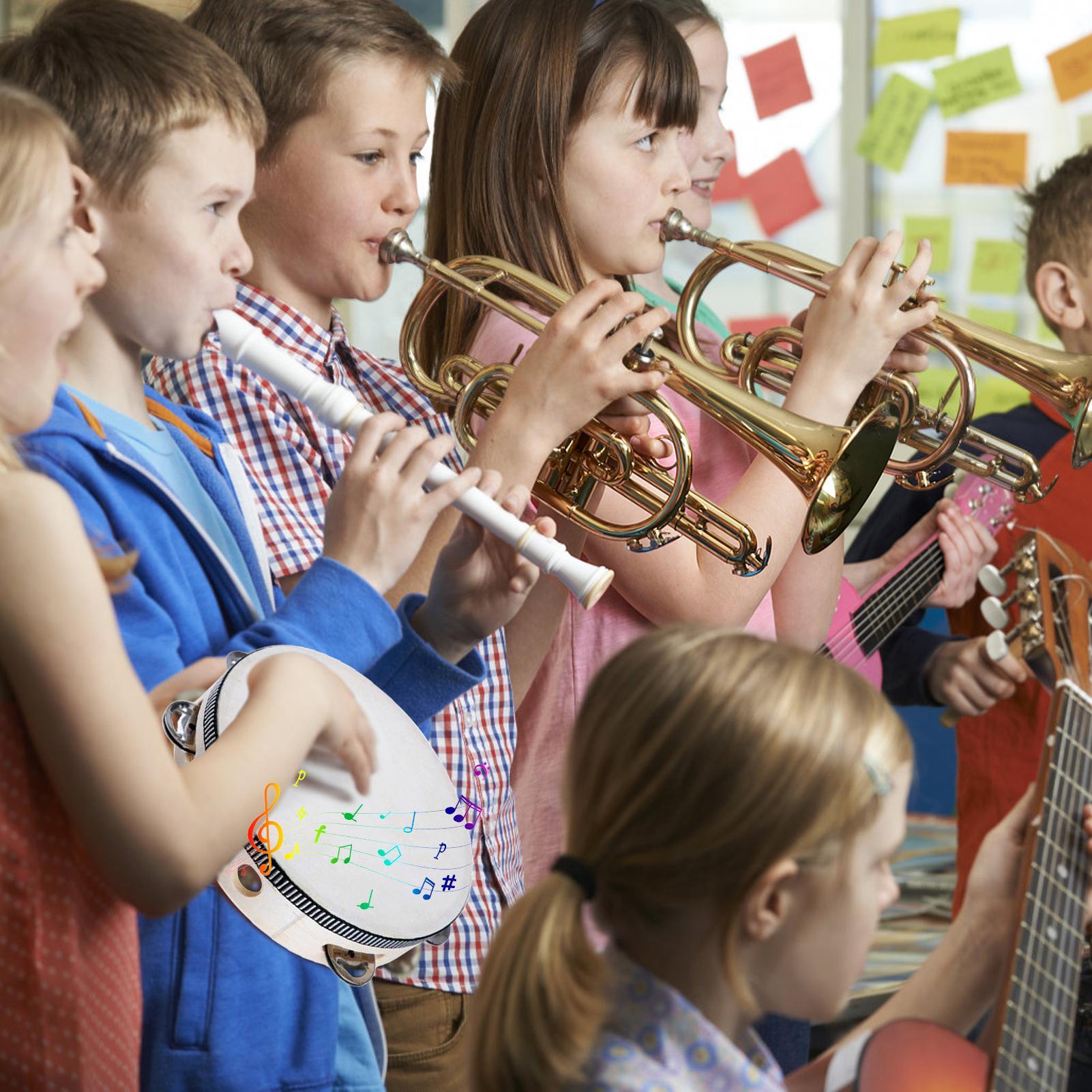 الدف للأطفال 6 بوصة باليد طبل  - مراجعة Kids Education Recreation وسعره
